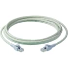 Corning - Cordon Catégorie 6A, S/FTP AWG 26 LSZH Gris, 2xRJ45, 4 paires, 0,5m