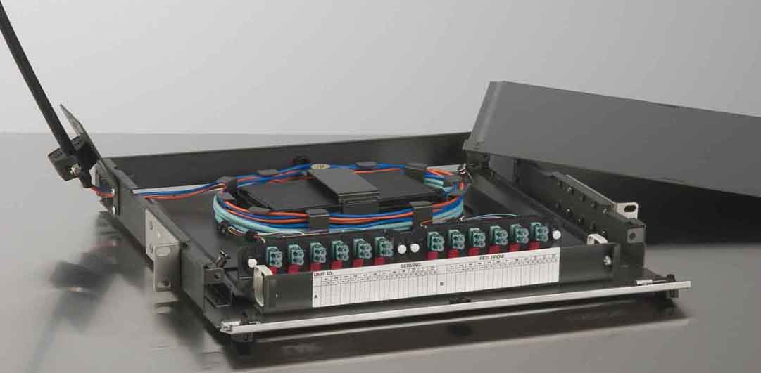 Corning - Tiroir Optique PRETIUM 1U - 19'' pour 2 modules CCH