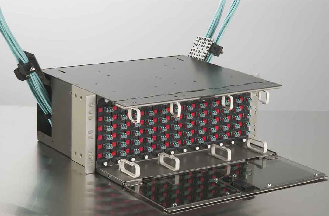 Corning - Tiroir Optique PRETIUM 4U - 19'' pour 12 modules CCH