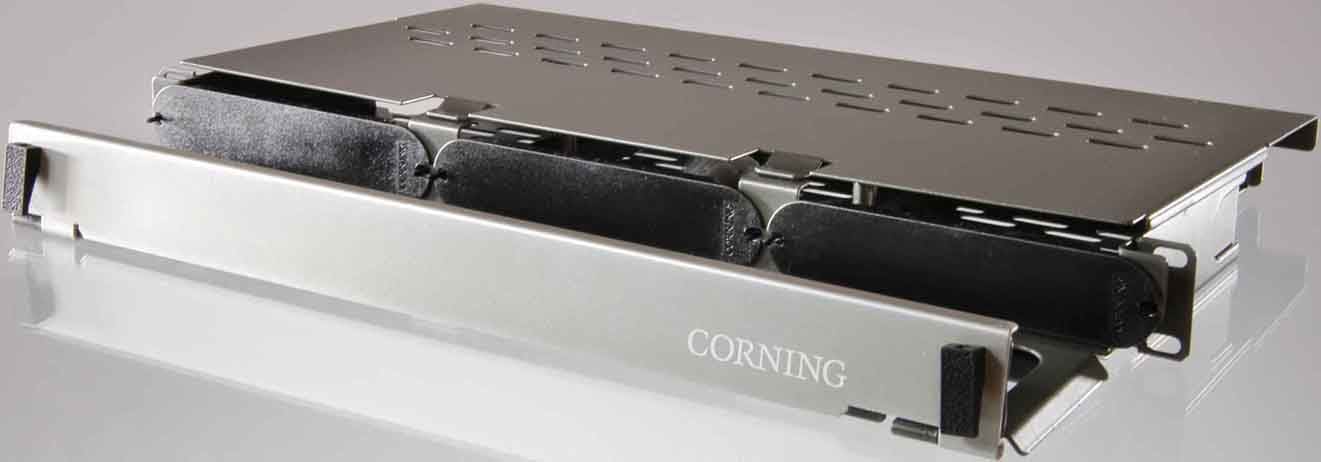 Corning - Tiroir Optique PRETIUM 1U - 19'' pour 3 modules CCH faible profondeur