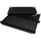 Corning - Tiroir optique LAN1, 1U avec 6 rac SC/UPC duplex SM bleu pour 12FO OS2 - NOIR