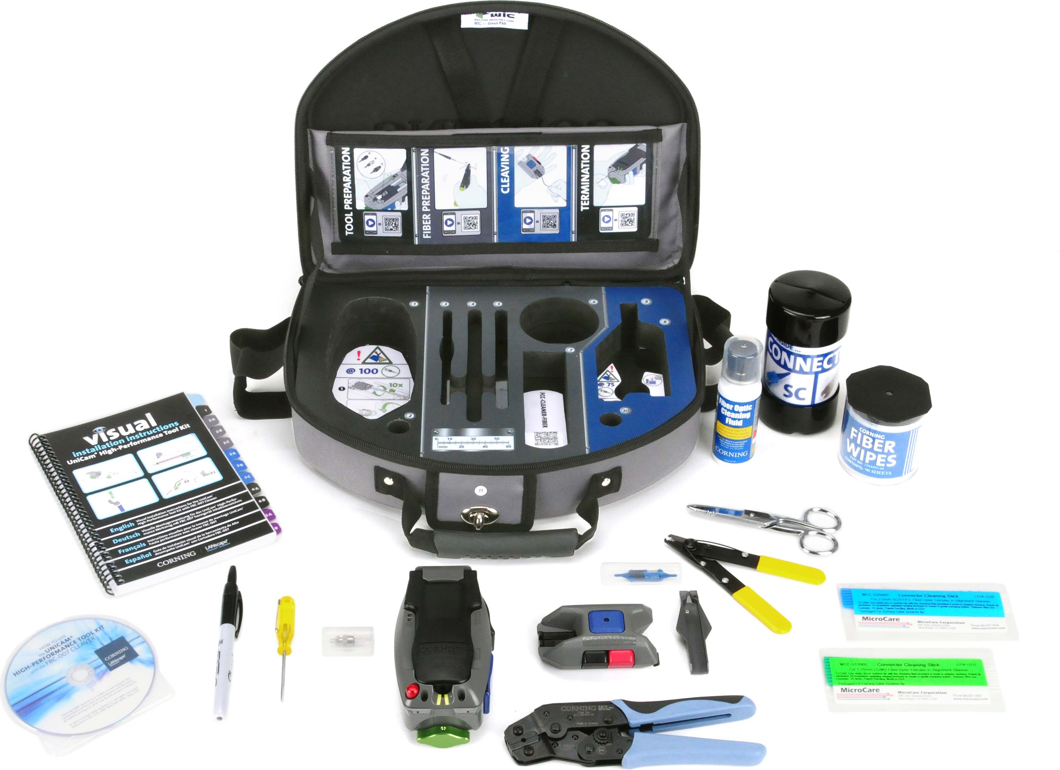 Corning - Kit de connexion UniCam, compatible LC, SC et ST