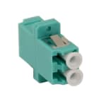 Corning - Raccord LC aqua OM3/OM4 duplex multimode avec empreinte simplex SC