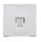 Corning - Face avant 45x45 pour 1 RJ45 (ancienne réf FP4MF1KBND)
