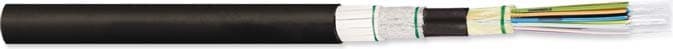 Corning - Câble FREEDM 12fo OM3 sans gel - str serrée - int/ext - diélectrique Cca