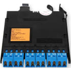 Corning - Module EDGE - 12 fibres OS2 - 1xMTPf - 6xLC Duplex (volets antipoussière) - ULL