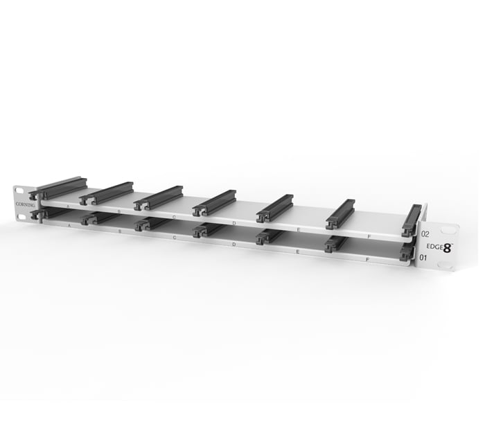 Corning - Panneau EDGE8 1U pour 12 modules EDGE8