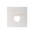 Corning - Plastron 45x45 pour 1 RJ45 (ancienne réf FP4MF1KW)