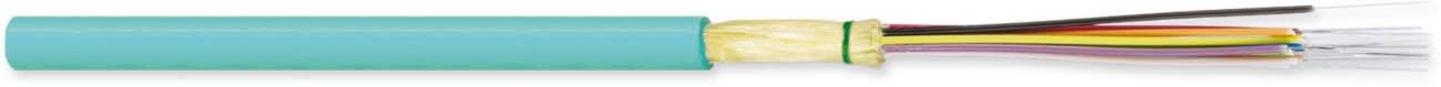 Corning - Câble MIC 12fo OM4 - structure serrée - intérieur - Cca