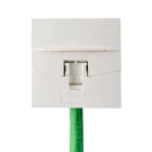 Corning - Prise RJ45 Cat 6 FTP 9 points 45x45, Blanc (ancienne réf K6F45W)