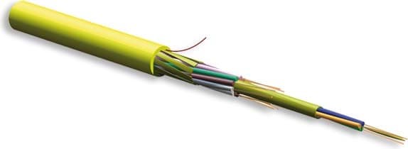 Corning - Câble MIC 24fo OS2 - structure serrée - intérieur - SMF28e+ - Cca