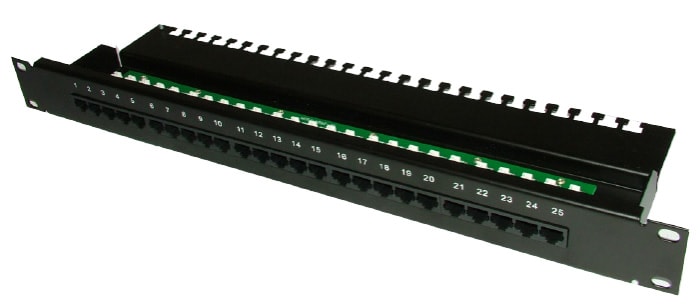 Corning - Panneau 19'' 1U Voix 25 Ports (Ancienne réf VOLSPV25)