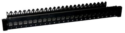 Corning - Panneau 19'' 1U DATA 24 Ports RJ45 à équiper (ancienne réf VOLSPK24)