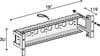 Corning - Support 19'' BCC/E1 au pas de 16 mm, 1 rangée de 26 modules