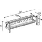 Corning - Support 19'' BCC/E1 au pas de 16 mm, 1 rangée de 26 modules