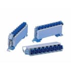 Corning - Module RIM 8 paires Haute Fréquence - BLEU - Avec mise a laterre automatique