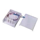 Corning - Boitîer mural ABS pour 6 RJ45 ou 12 raccords ST ou 6 raccords SC duplex
