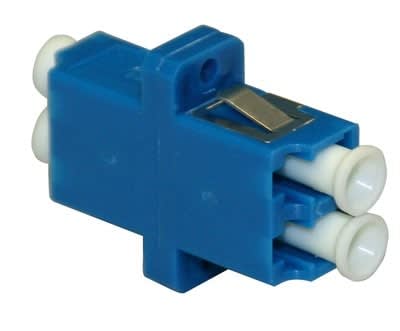 Corning - Raccord LC duplex monomode bleu avec empreinte SC simplex