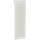 Eur Ohm - Porte pour coffret 52 modules blanche (rajout serrure possible)