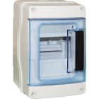 Eur Ohm - Coffret 4 modules IP65 opercules