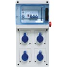 Eur Ohm - Coffret de chantier mono 4PC 2P+T