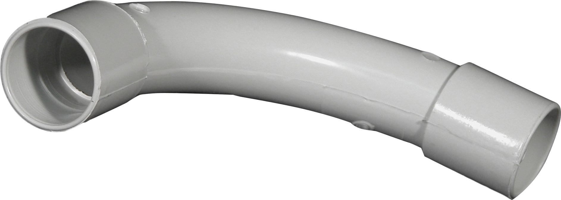 Eur Ohm - Grande courbe Ø20mm gris