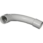 Eur Ohm - Grande courbe Ø25mm gris