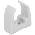 Eur Ohm - Clips tube Ø25 gris