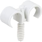 Eur Ohm - Double clips/Cheville tube Ø16