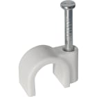 Eur Ohm - Attache 4mm grise