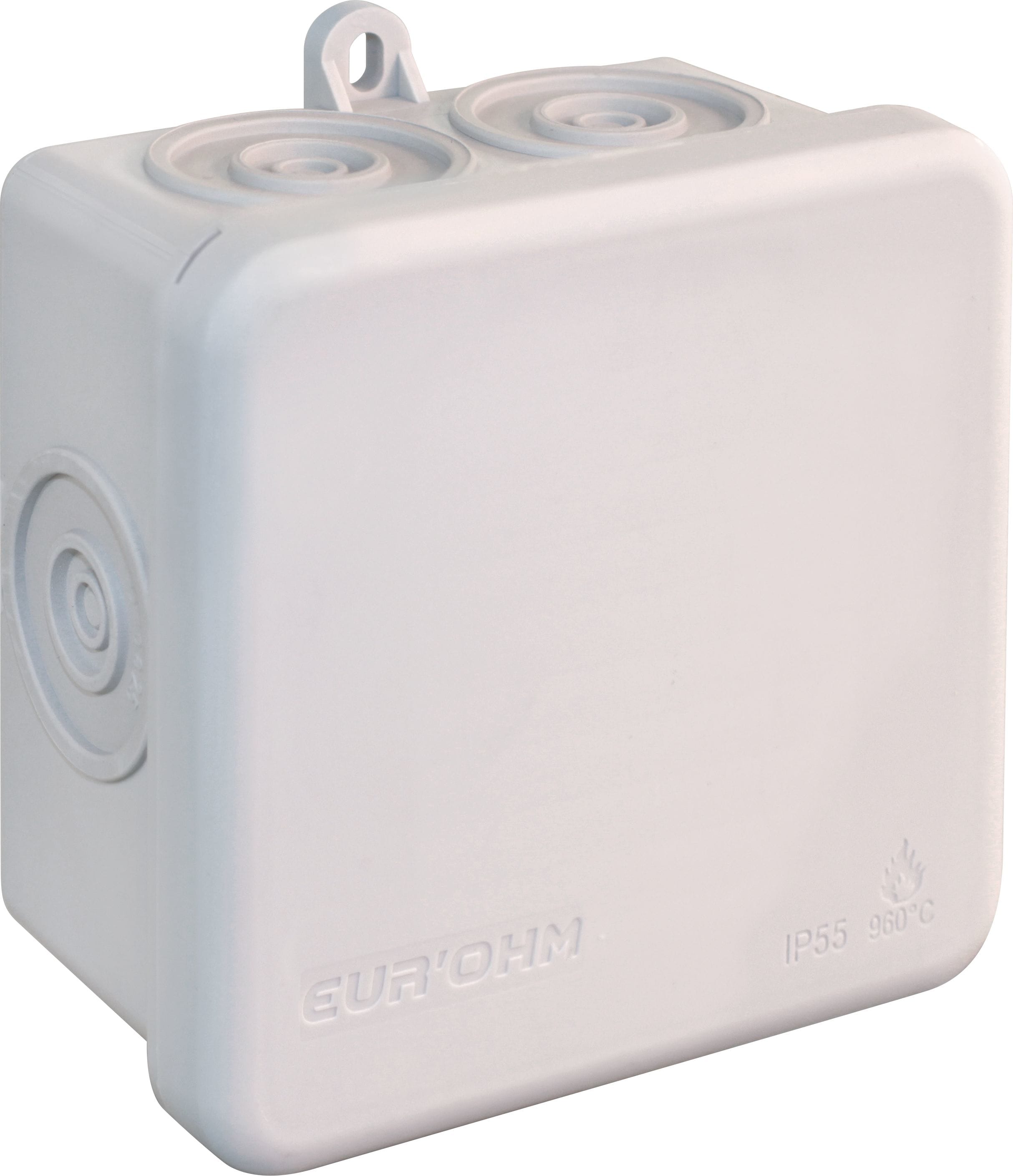 Eur Ohm - Bte IP55 80x80x45 960° ent. dir.
