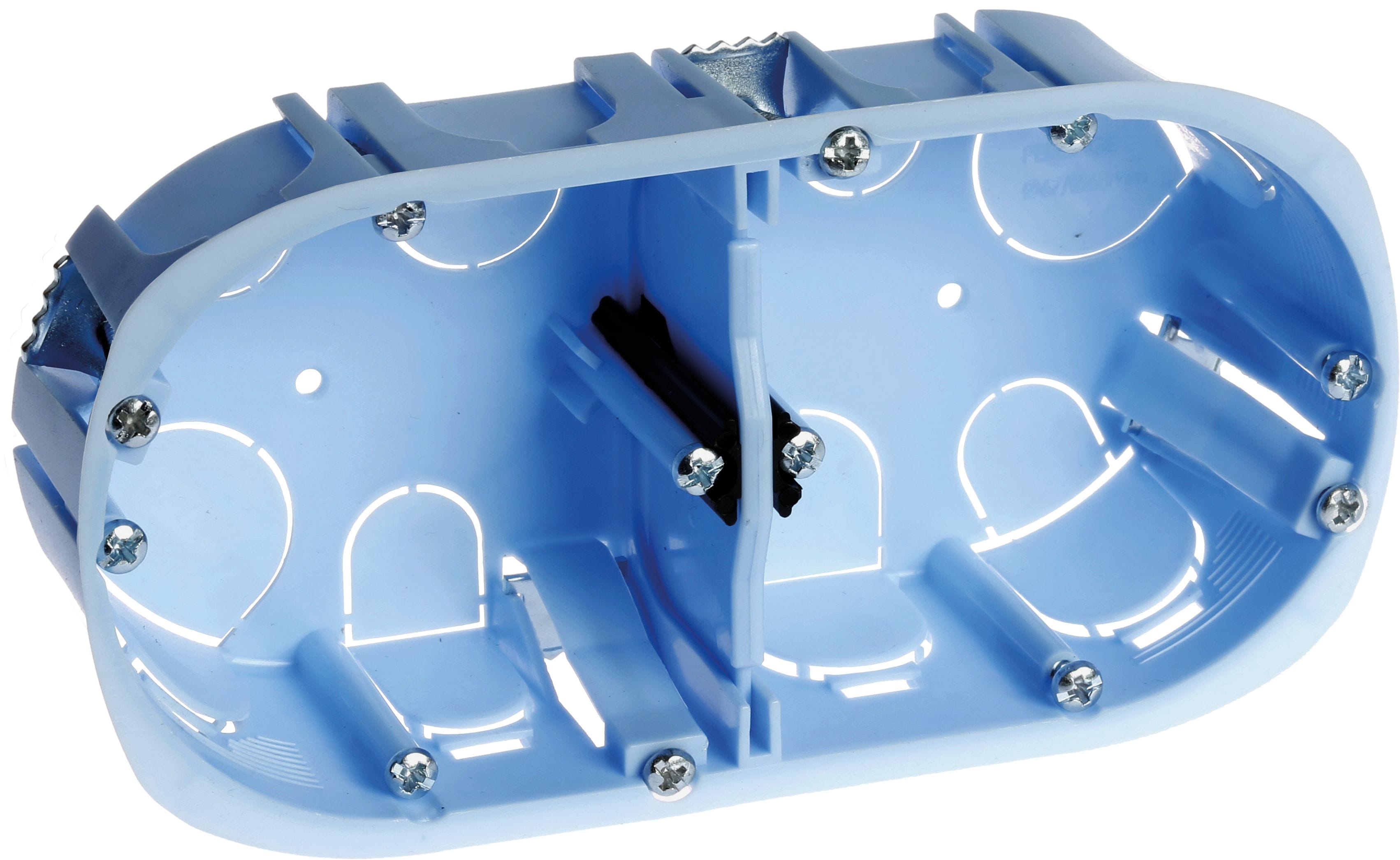 Eur Ohm - Bte d'Enc. XL 2Postes F67x50mm