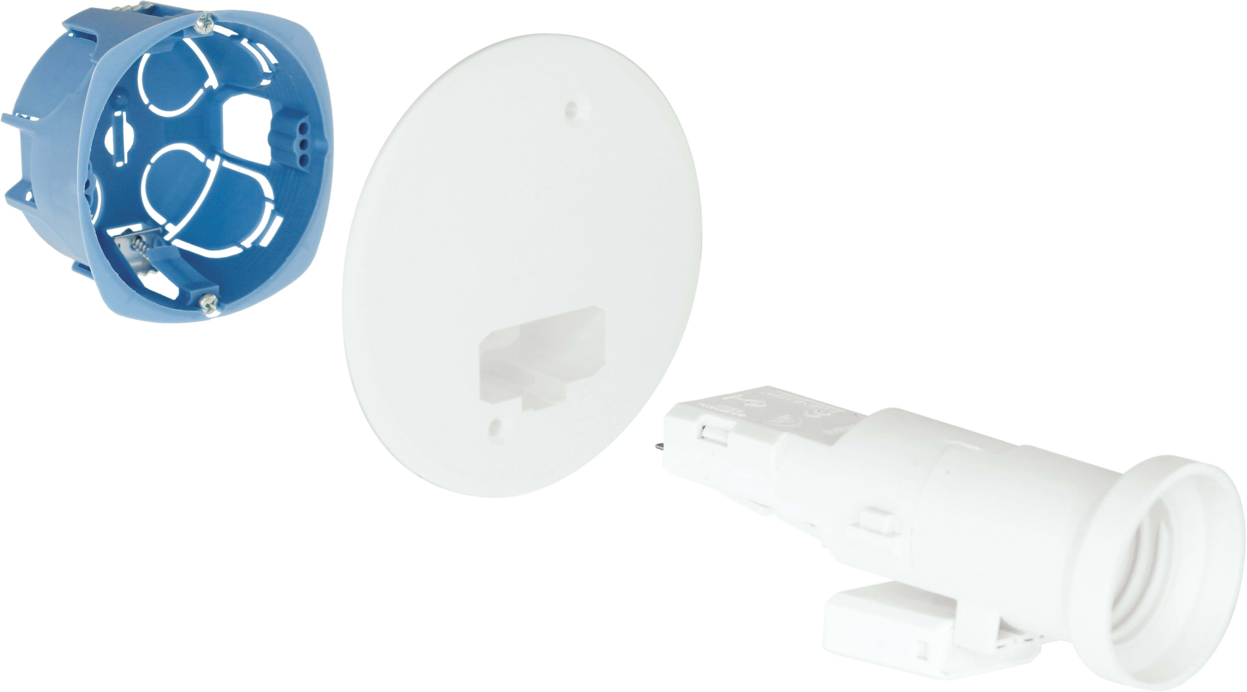 Eur Ohm - Kit applique E27 d67 + Douille