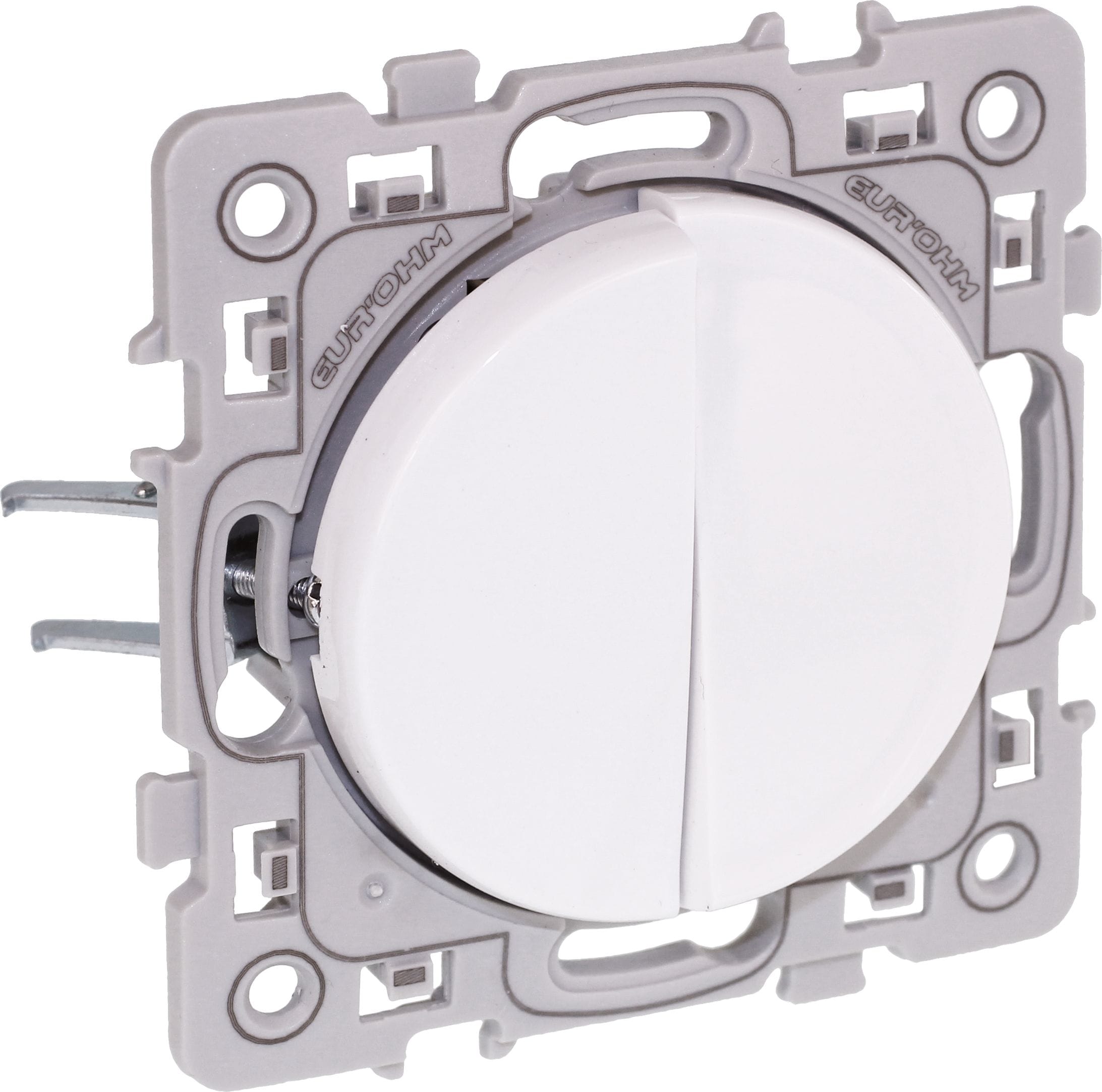 Eur Ohm - SQUARE double VV BLC GRIF