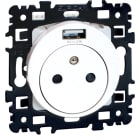 Eur Ohm - SQUARE PC 2P+T avec Prise USB Type-A