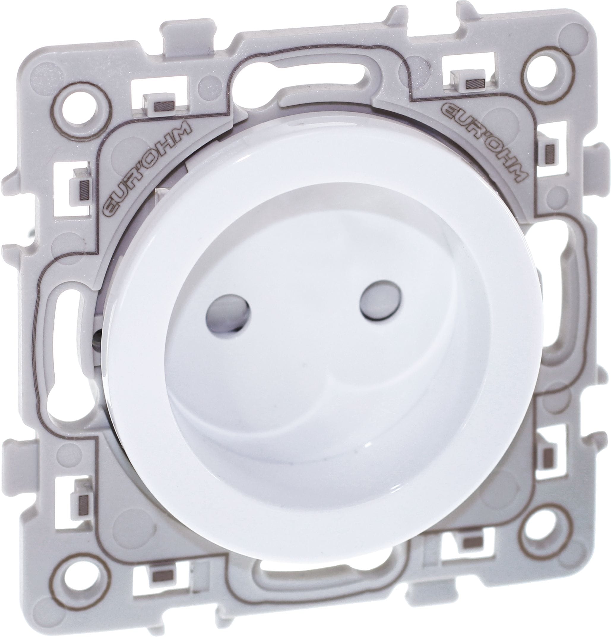 Eur Ohm - SQUARE PC 2P BLC