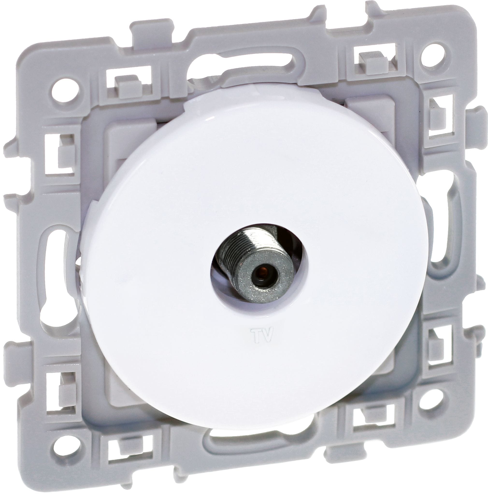 Eur Ohm - SQUARE prise TV avec griffes BLC