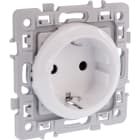 Eur Ohm - SQUARE  PC 2P+T BLC ALLEMAND