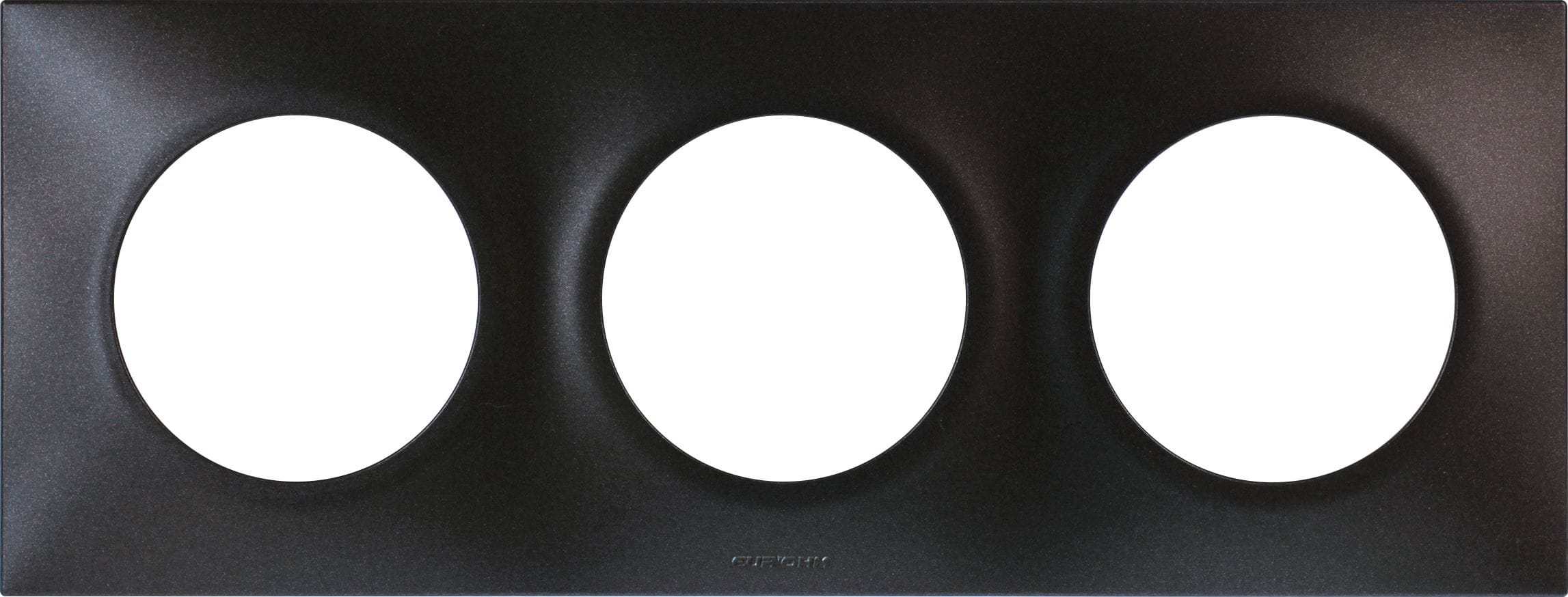 Eur Ohm - SQUARE PLAQ VULCAIN 3P entr.71mm