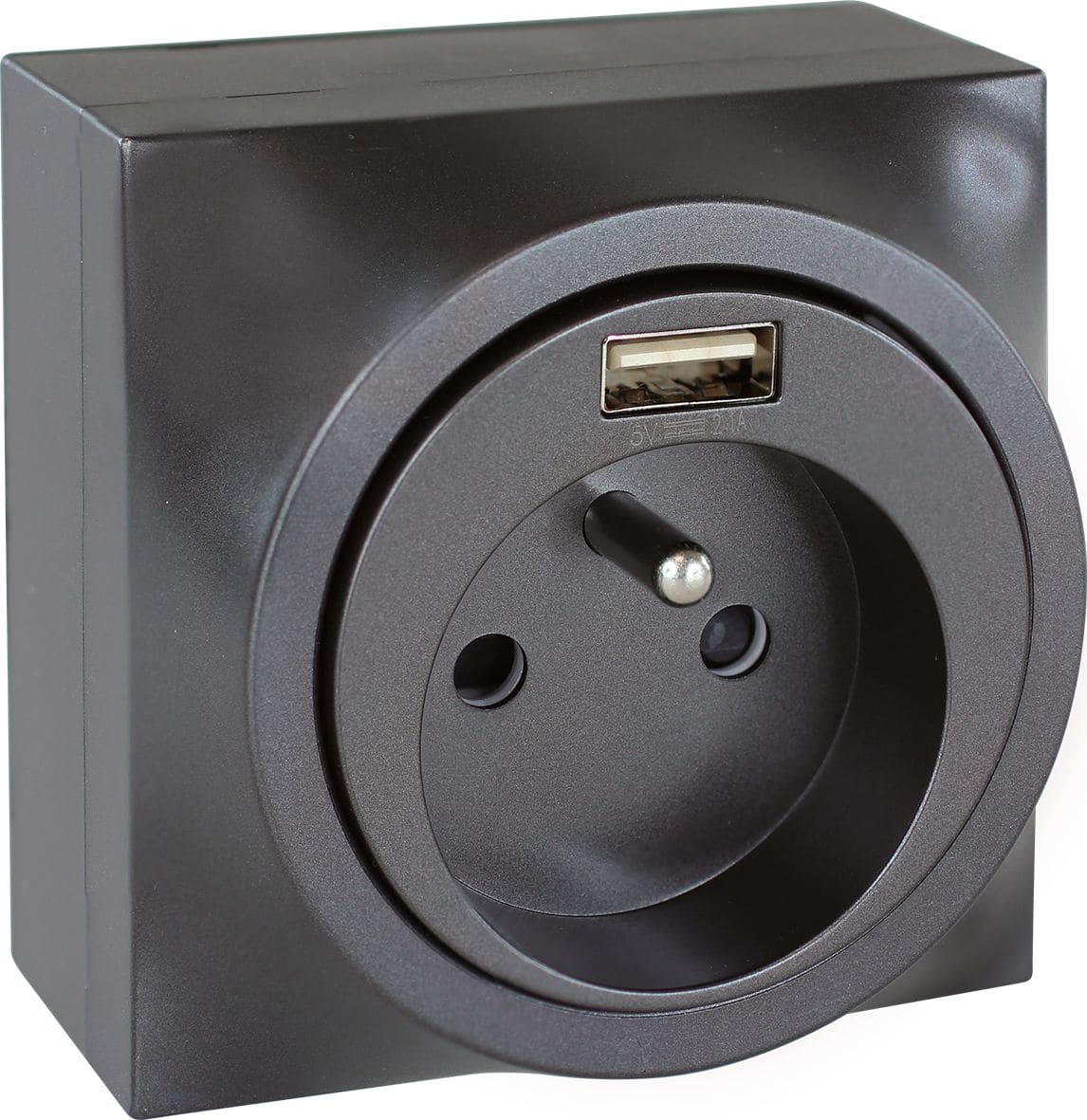 Eur Ohm - DUNE 2P+T + USB A VULCAIN