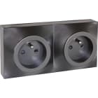 Eur Ohm - DUNE double PC 2P+T PRECABLEE VULCAIN