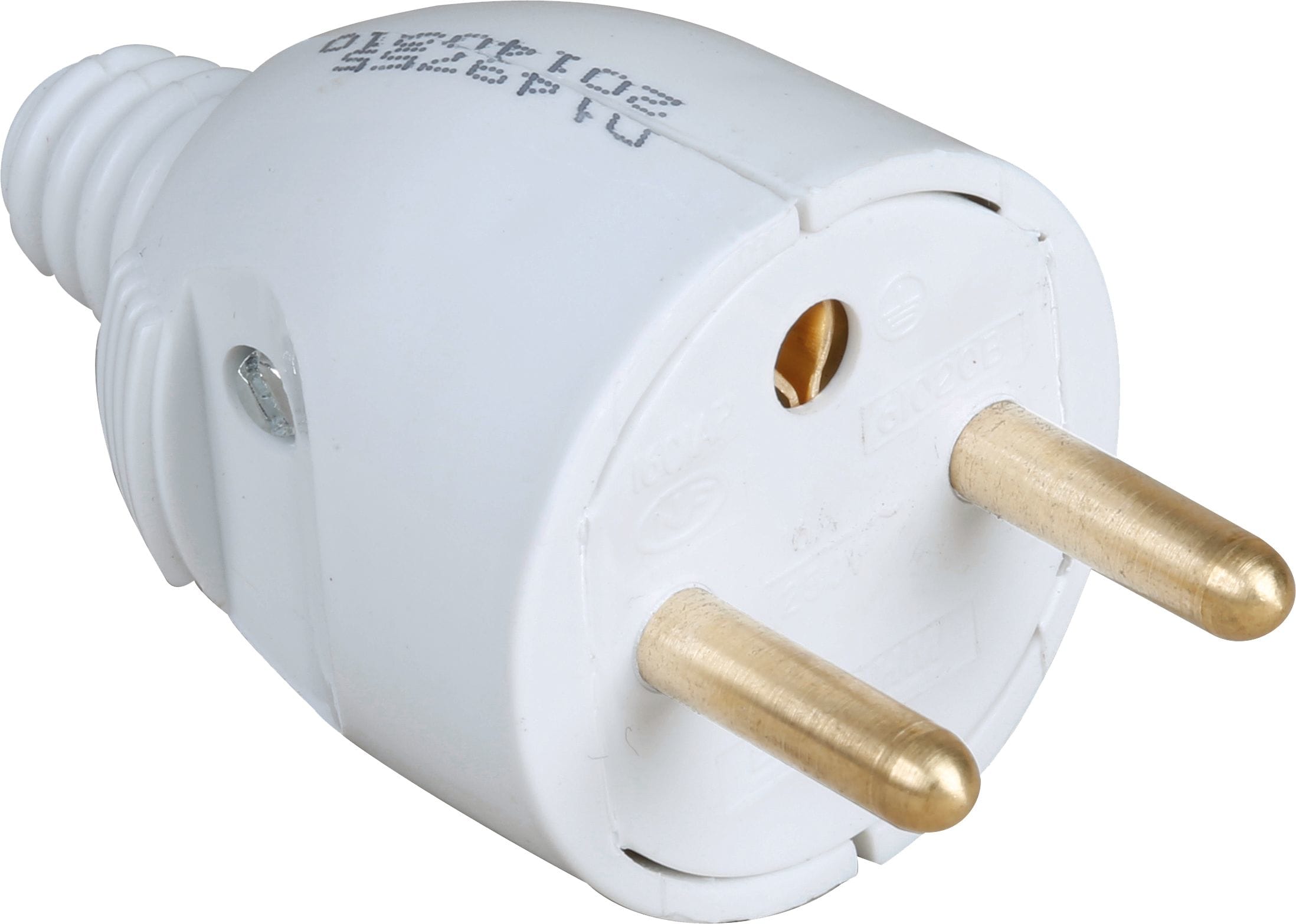 Eur Ohm - 16A male p.feuille dte grise