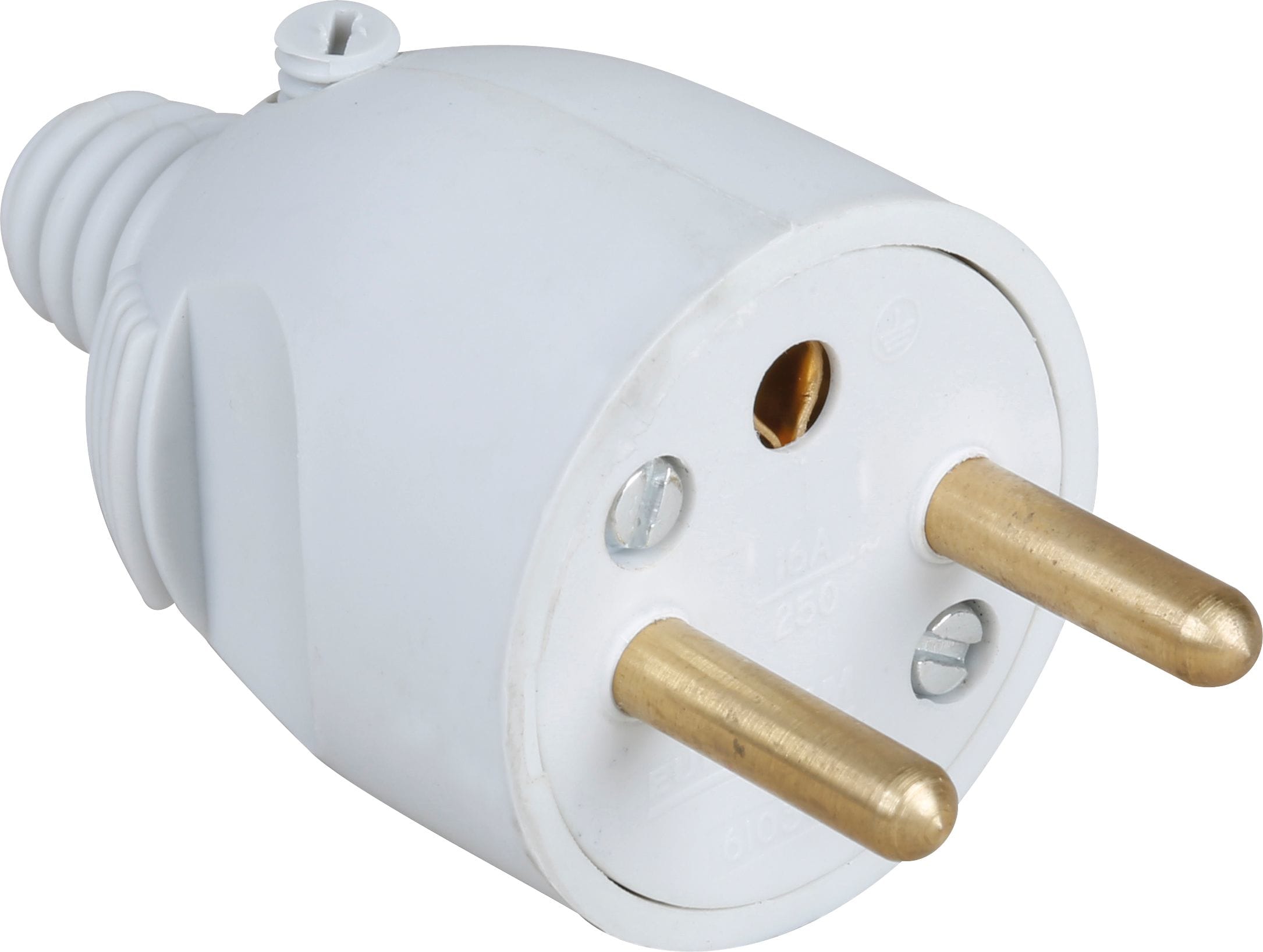 Eur Ohm - 16A male coiffe grise