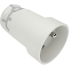 Eur Ohm - 16A fem. coiffe blanche