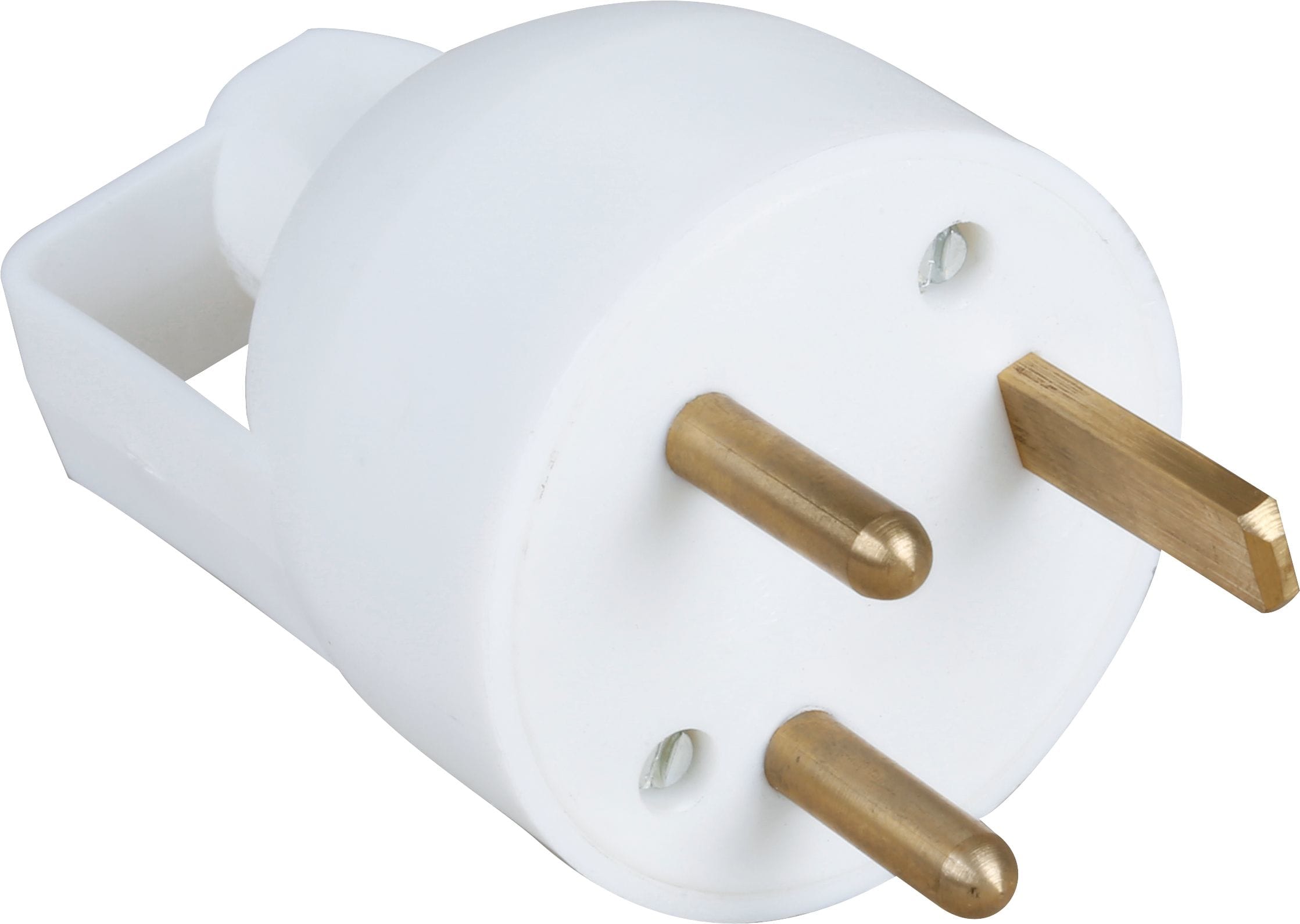 Eur Ohm - 20A male droite 2P+T  ann. blc