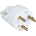 Eur Ohm - 20A male droite 2P+T  ann. blc