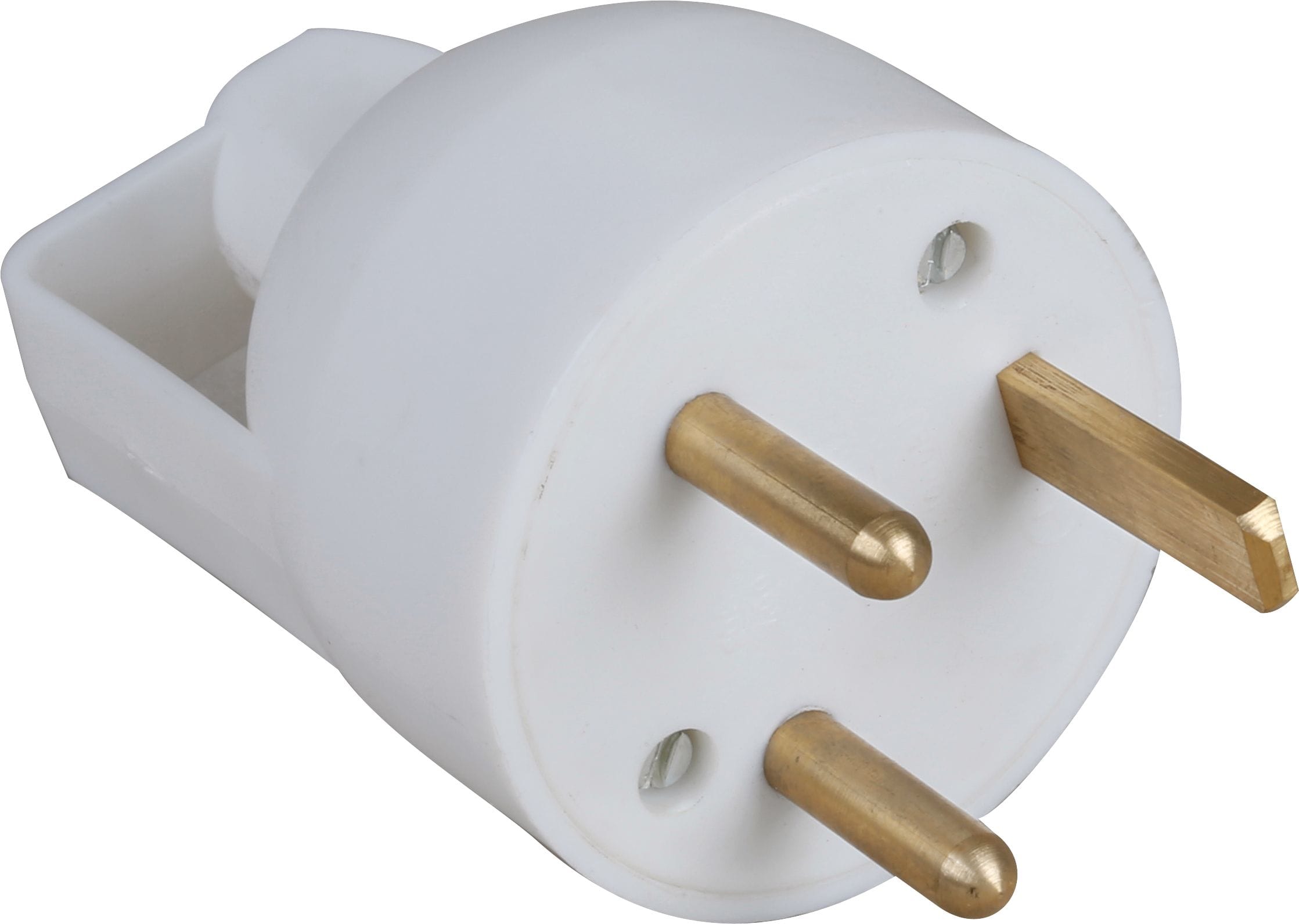 Eur Ohm - 20A male droite 2P+T  ann. grise