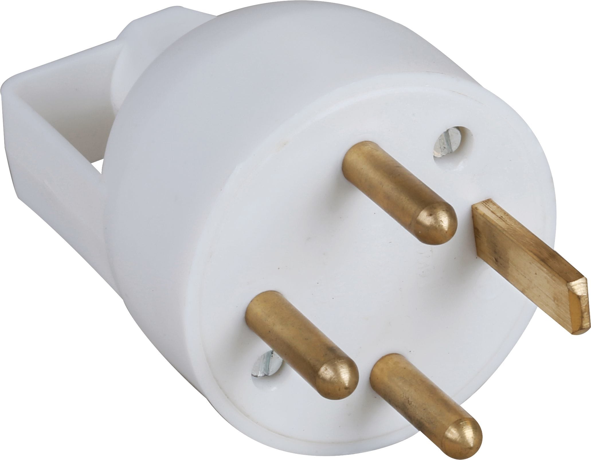 Eur Ohm - 20A male dte 3P+Tann. grise