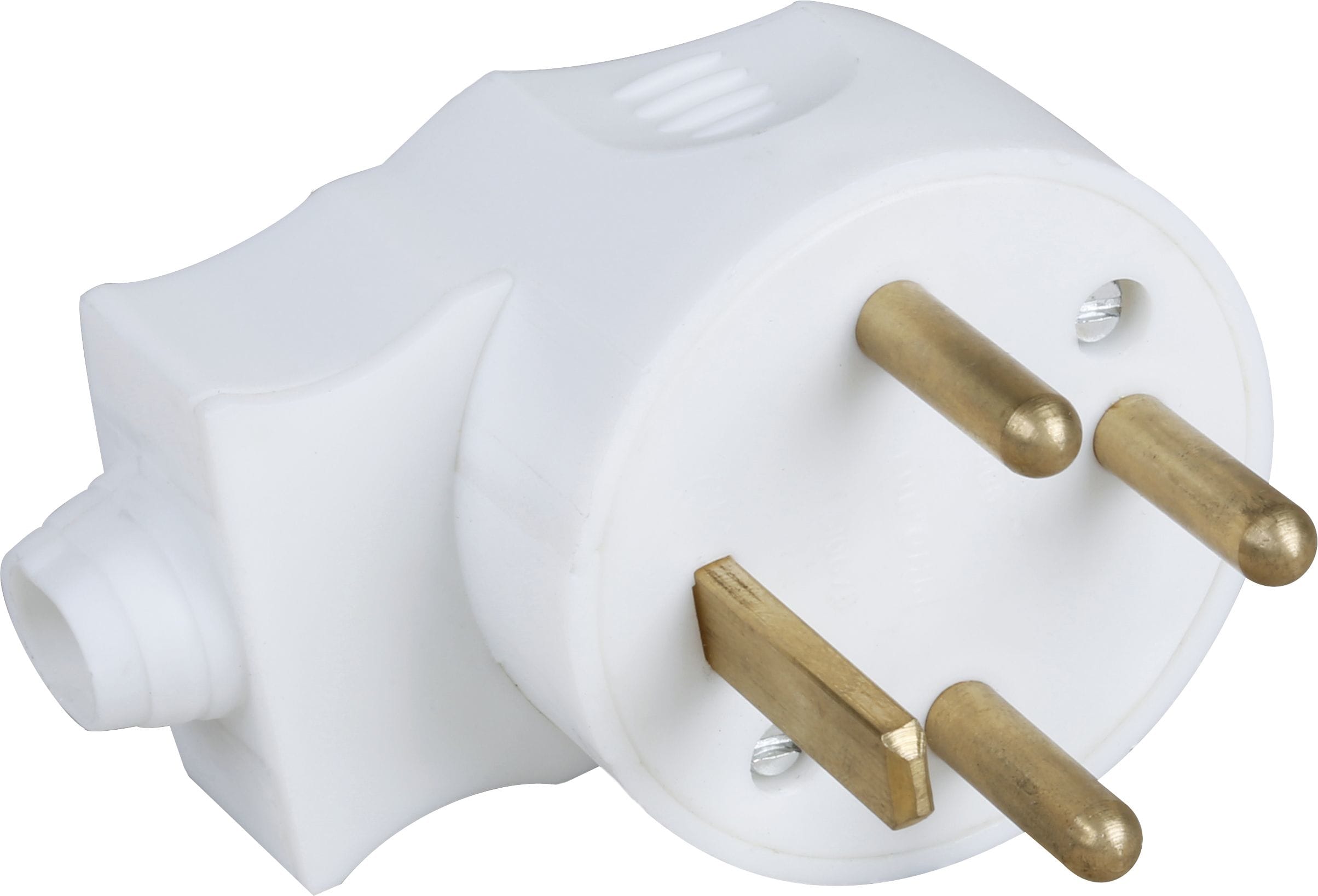 Eur Ohm - 20A male cou. 3P+T blanche