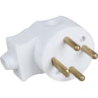 Eur Ohm - 20A male cou. 3P+T blanche